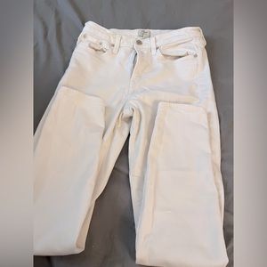 J crew white skinny jeans